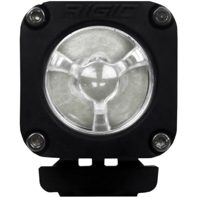 RIGID Industries  Ignite Led Light Spot Beam Pattern Surface Mount Black Housing  Single - Image 2