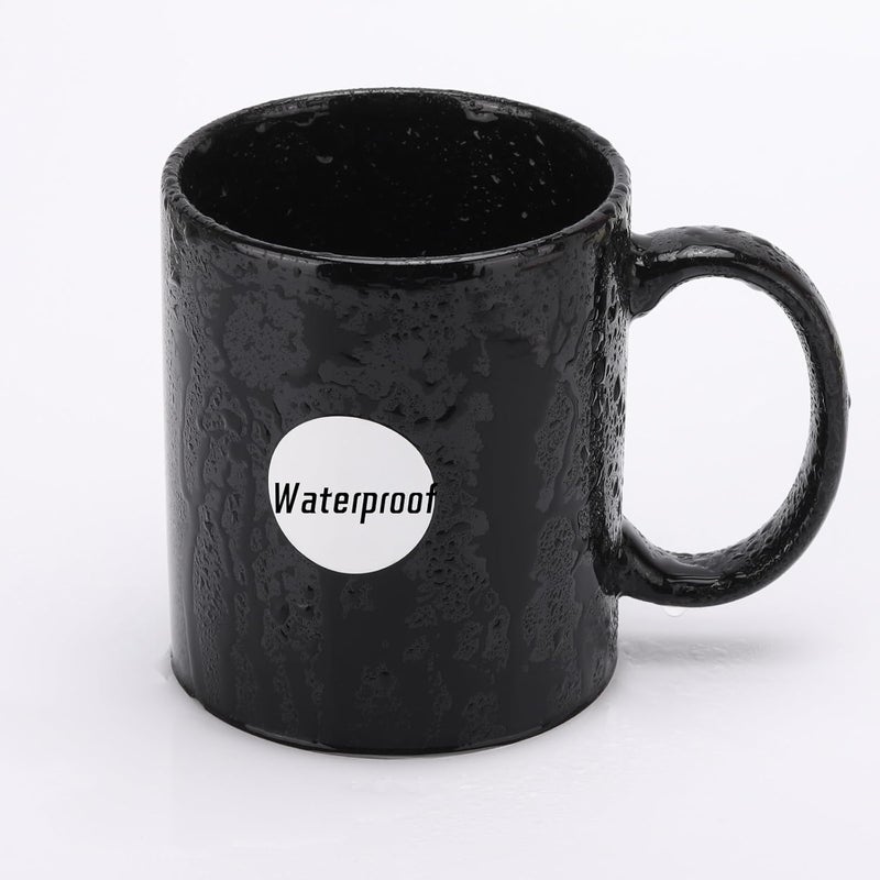 BTYMS 10 Sheets540 Pieces Round Blank Sticker Labels 12 Inch Removable White Labels Stickers Dots Waterproof Labels Container Labels for Organizing - Image 5