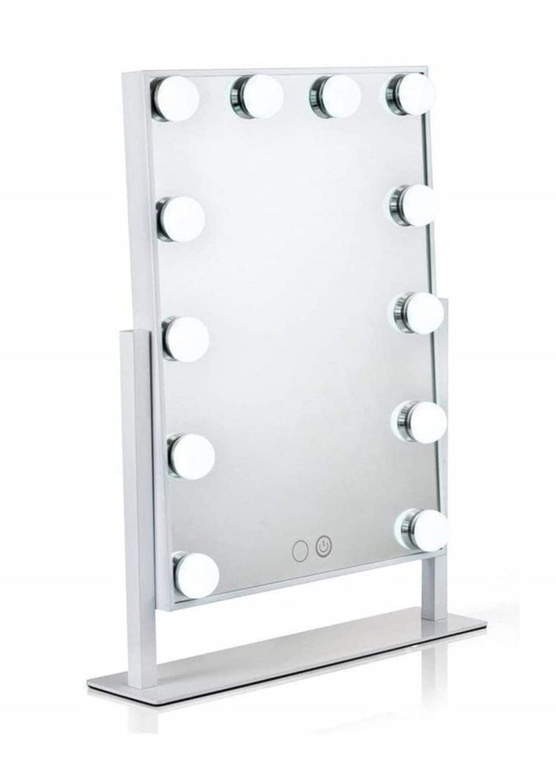 Cool Baby - COOLBABY Lighted Vanity Mirror with 12 x 3W Dimmable LED Bulbs and Touch Control Design Hollywood Style Makeup Cosmetic Mirrors with Lights - Image 1