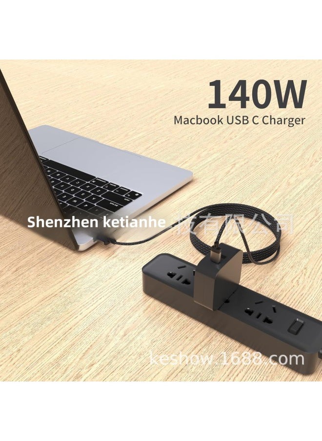 Generic Magsafe3 Magnetic Charging Wire 140W USB-C To Magnetic3 Cable Fast Charging Connector Wire-Specifications:2m/blue (140w)  - Image 3
