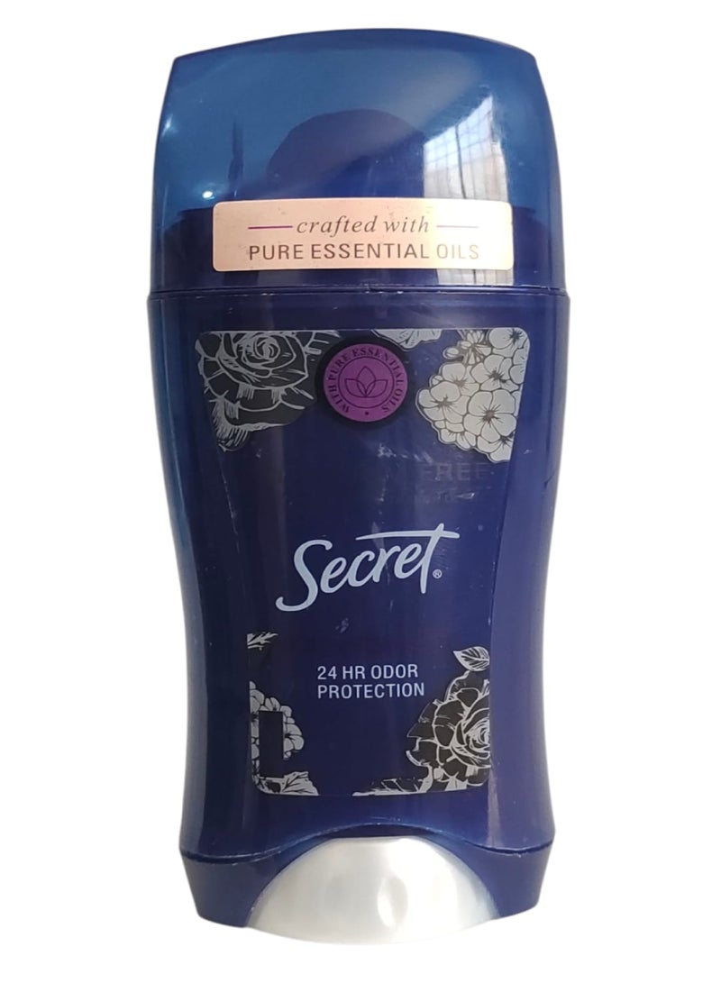 سيكريت مزيل عرق ستيك روز + جيرانيوم حماية 24 ساعة - 73 جم - Image 1
