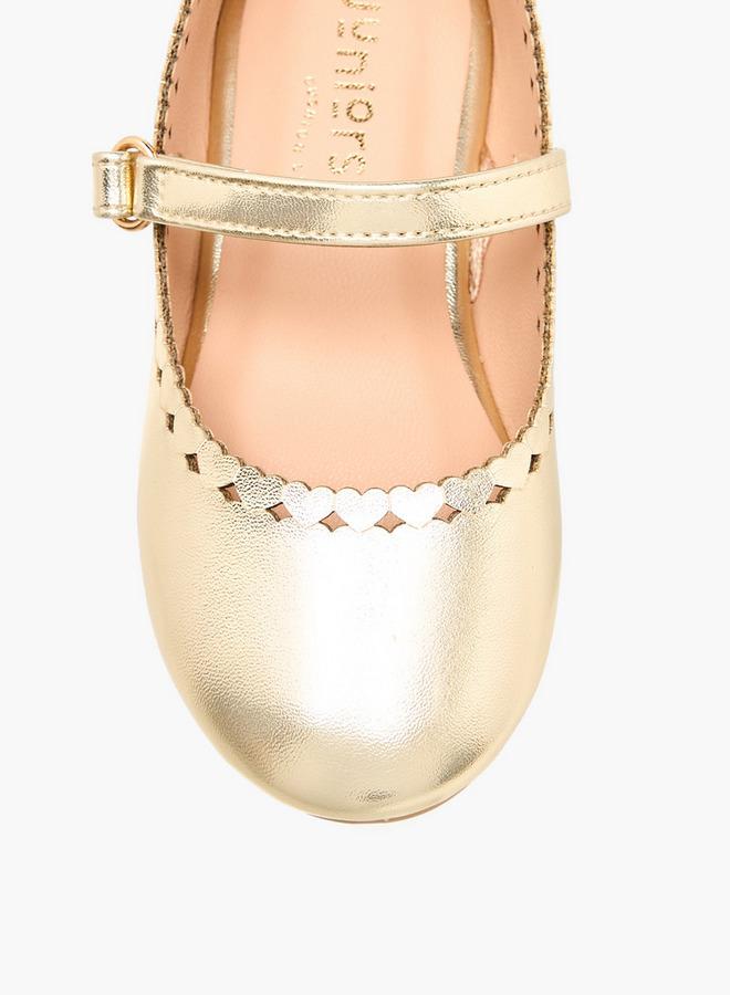 JUNIORS Girls Hook & Loop Mary Jane Shoes - Image 4