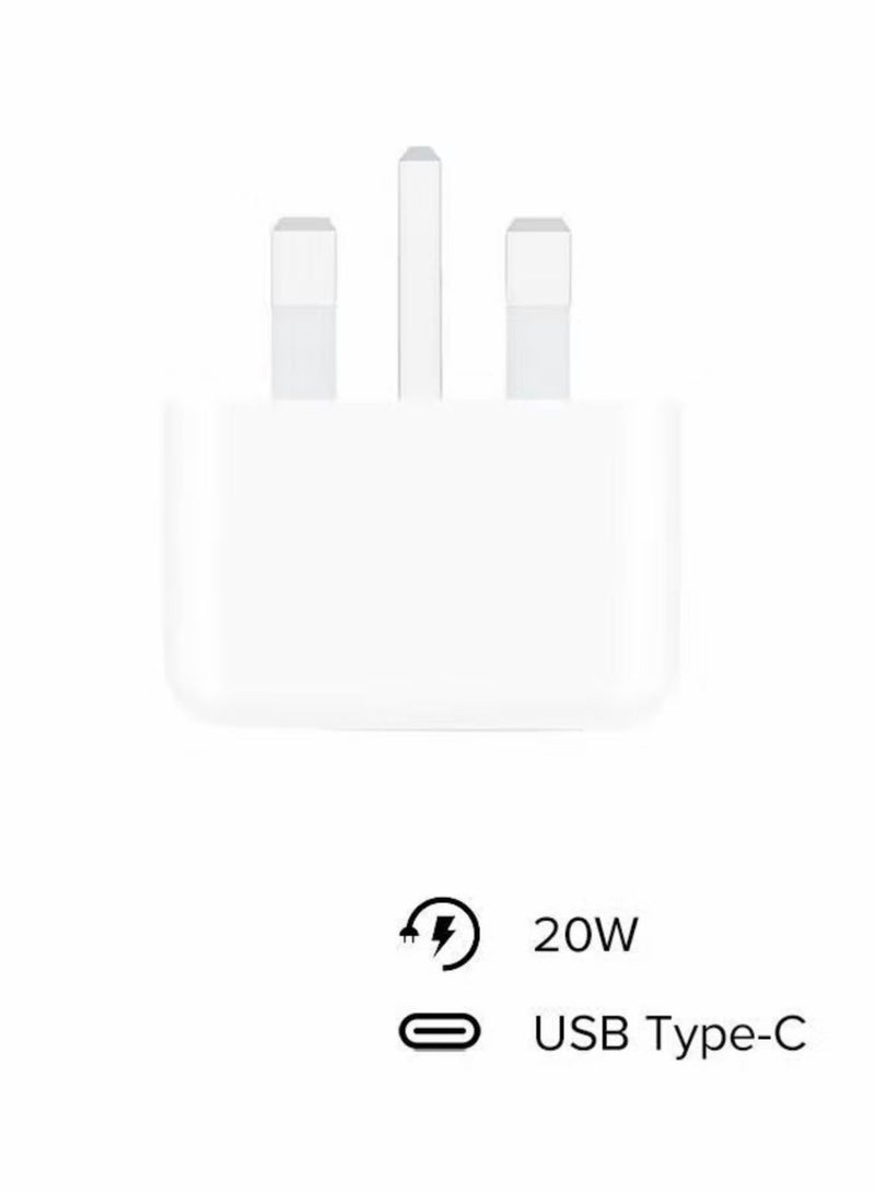 تنبلس شاحن iPhone نوع C PD 20 وات شاحن USB C سريع iPhone 17 شاحن سريع رئيس نوع C قابس طاقة محول سفر عالمي USB-C قابس لهاتف iPhone 17/17 Pro Max/16 Pro/16 Plus/15، إلخ - Image 2