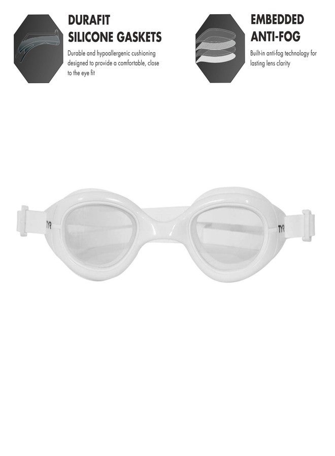 TYR Special Ops 2.0 Transition Small Swim Goggles (White) - Image 3