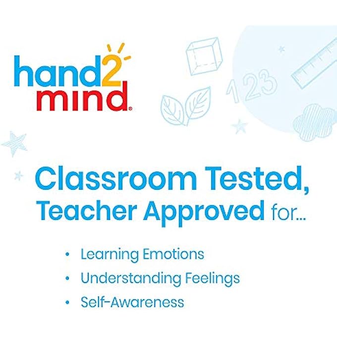 SEE MY FEELINGS MIRROR, SOCIAL EMOTIONAL LEARNING MIRROR, SENSORY TOYS FOR TODDLER LEARNING, ANXIETY RELIEF FOR KIDS, MINDFULNESS FOR KIDS, KINDERGARTEN HOMESCHOOL SUPPLIES (PACK OF 1) - Image 3