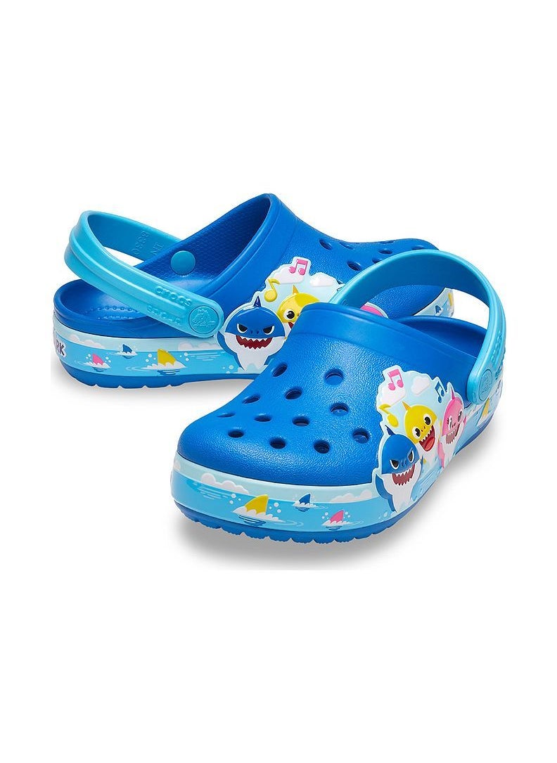 crocs - Toddler FunLab Bright Cobalt Clog - Image 1