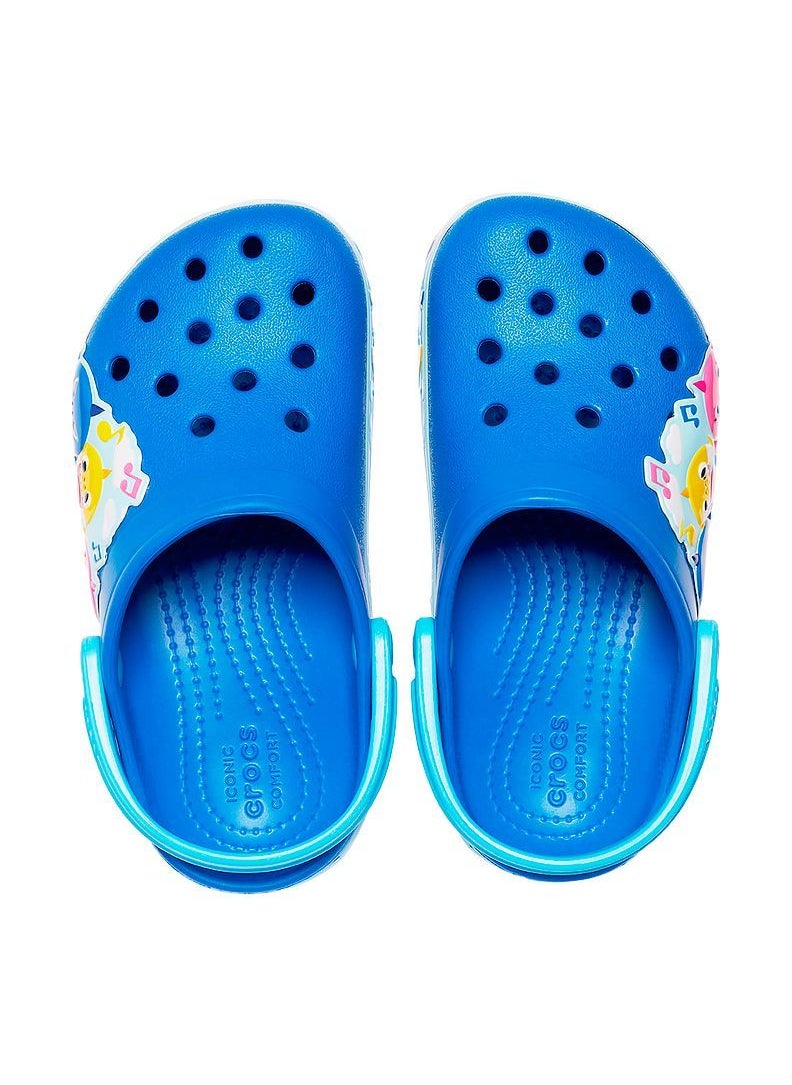 crocs - Toddler FunLab Bright Cobalt Clog - Image 1