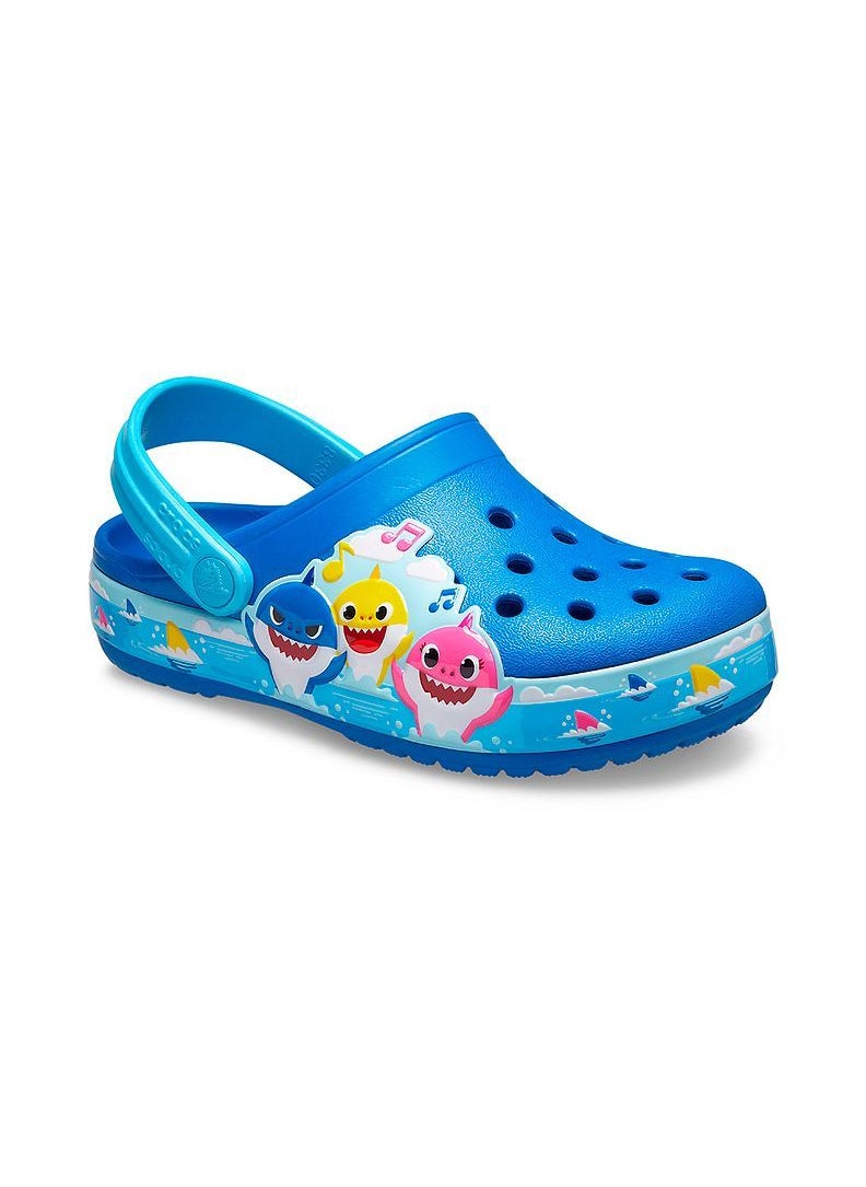 crocs - Toddler FunLab Bright Cobalt Clog - Image 1