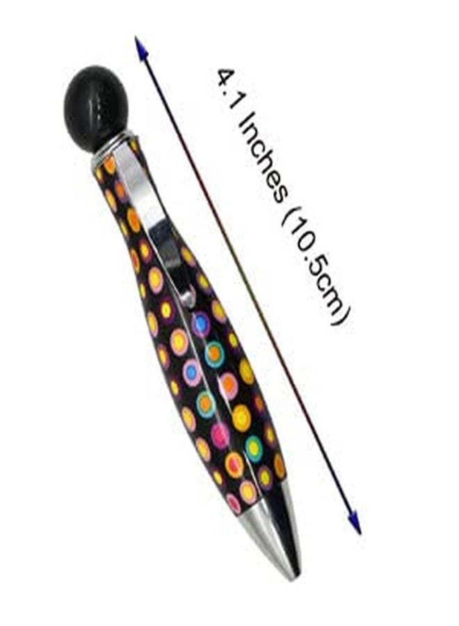 Lopenle 24 PCS Mini Ballpoint Pens Bowling Ball Pens Short Fat Pens For Tremor Parkinson Arthritis Hands Short Pen For Parkinson School Office Party Activities. - Image 5