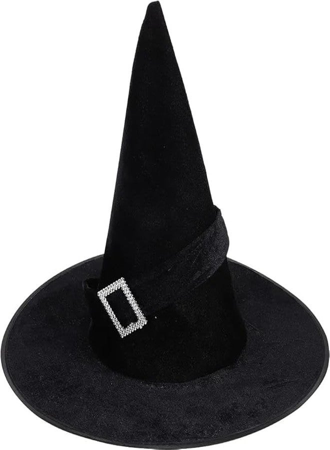 PartyToko Halloween Pumpkin Bucket with Witch Hat for Trick or teeth Reusable Candy Tote Basket for Halloween Indoor Kitchen Decorations 3pcs set - Image 5