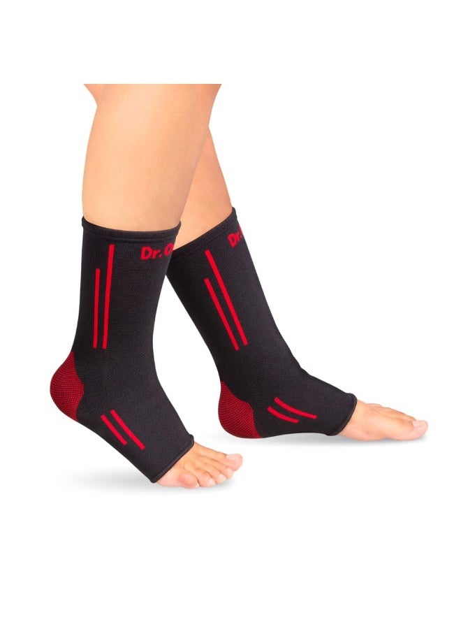 Dr. Ortho Dr.Ortho Ankle Support For Pain Relief|Ankle Brace For Men & Women| Ankle Binder For Men Foot Support - (Black, Small) - Image 1