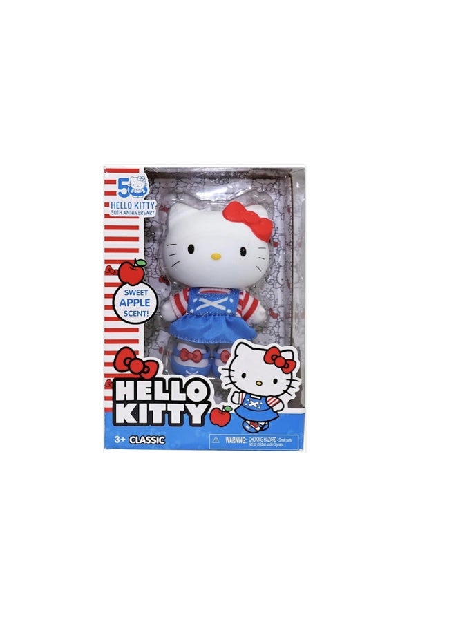 Hello Kitty دمية هالو كيتي الكلاسيكية المعطرة بمناسبة الذكرى الخمسين (10.16 سم) - Image 1