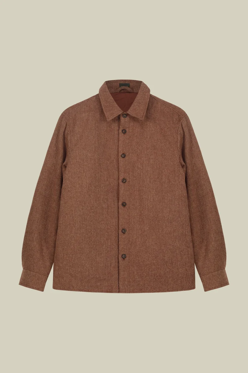 Doppelganger Men's overshirt - Brick