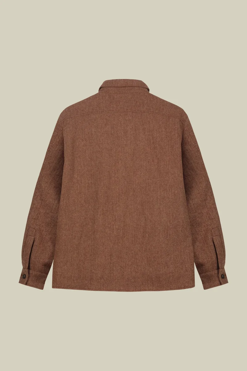 Doppelganger  Men's overshirt - Brick for Men | Best Price UAE