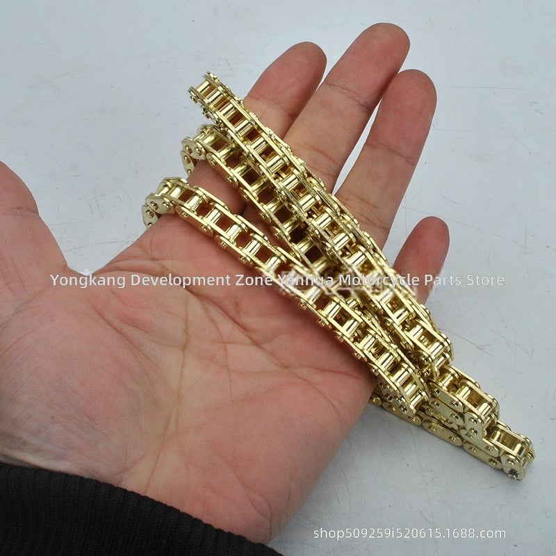 Yan Hua Gold T8F 136 Chain for 33cc 47cc 49cc Mini ATV Quad Bike Off-Road Dirt Bike - Image 3