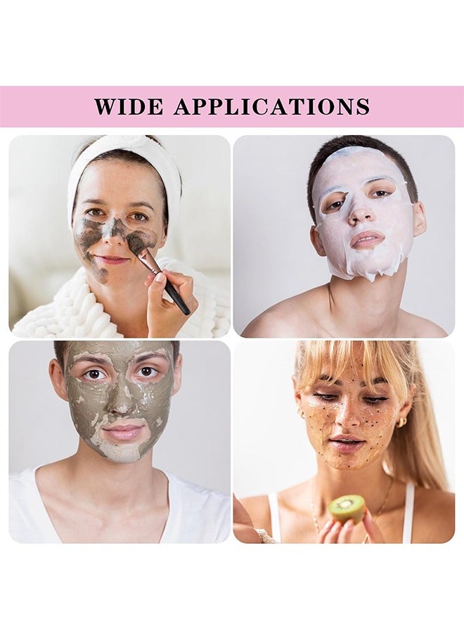 HY - 1000 Sheets Facial Plastic Mask Disposable Facial Sheet Mask Transparent Face Masks Skincare Preservative Facial Paper Sheet DIY Clear Paper Facial Mask Spa Thin Facial Plastic Wrap Moisture Retention - Image 1