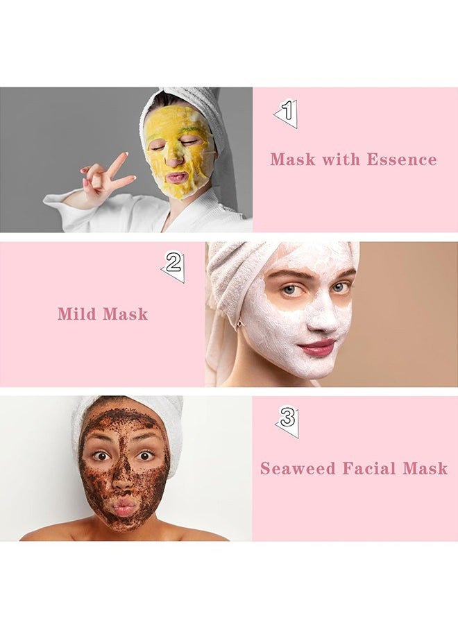 HY - 1000 Sheets Facial Plastic Mask Disposable Facial Sheet Mask Transparent Face Masks Skincare Preservative Facial Paper Sheet DIY Clear Paper Facial Mask Spa Thin Facial Plastic Wrap Moisture Retention - Image 1