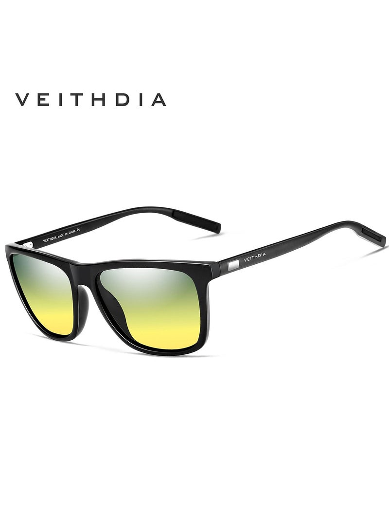Veithdia Mix and Match Colorful Polarized UV Resistant Square Sunglasses