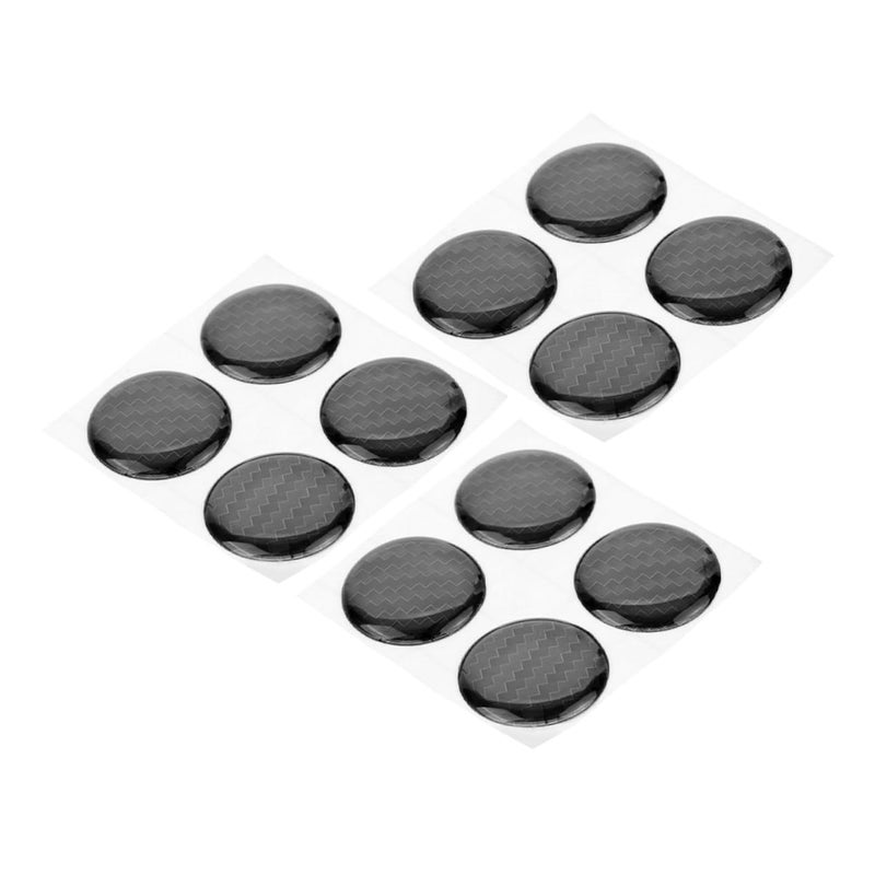 Automotive Keyhole Protector 12 Pack PVC Car Door Lock Cover Guard Sticker - Image 2