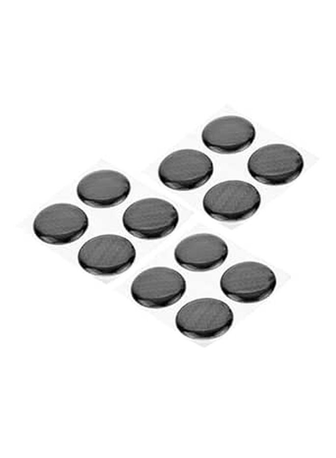 Automotive Keyhole Protector 12 Pack PVC Car Door Lock Cover Guard Sticker - Image 1