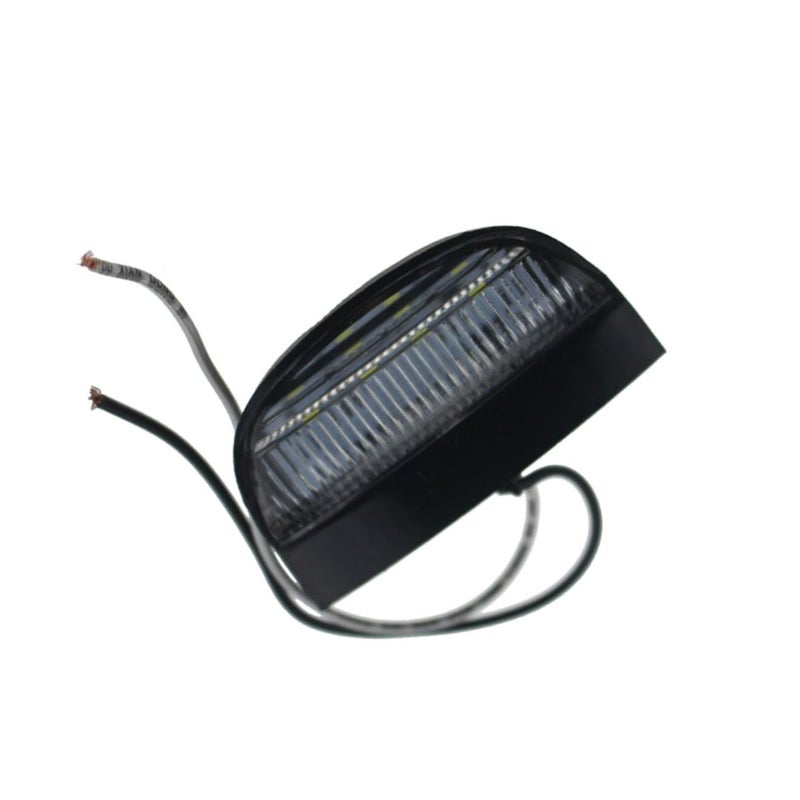 White LED License Plate Light 30V Bright Lamp For Trucks Trailers Lorries Eco Friendly Shock Resistant - Image 2