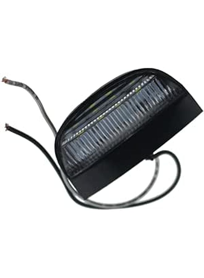 White LED License Plate Light 30V Bright Lamp For Trucks Trailers Lorries Eco Friendly Shock Resistant - Image 1