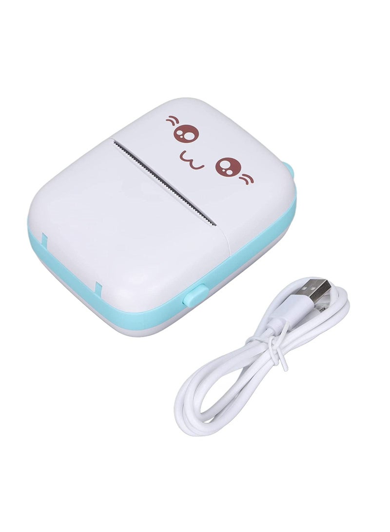 طابعة صغيرة ، طابعات حرارية محمولة تعمل بتقنية البلوتوث اللاسلكية بجيب مع 1 لفة ورق طباعة ، طابعة ملصقات طباعة بدون حبر ، للمجلات ، الصور ، الملاحظات ، الهدايا ، متوافقة مع نظام التشغيل iOS Android - Image 5