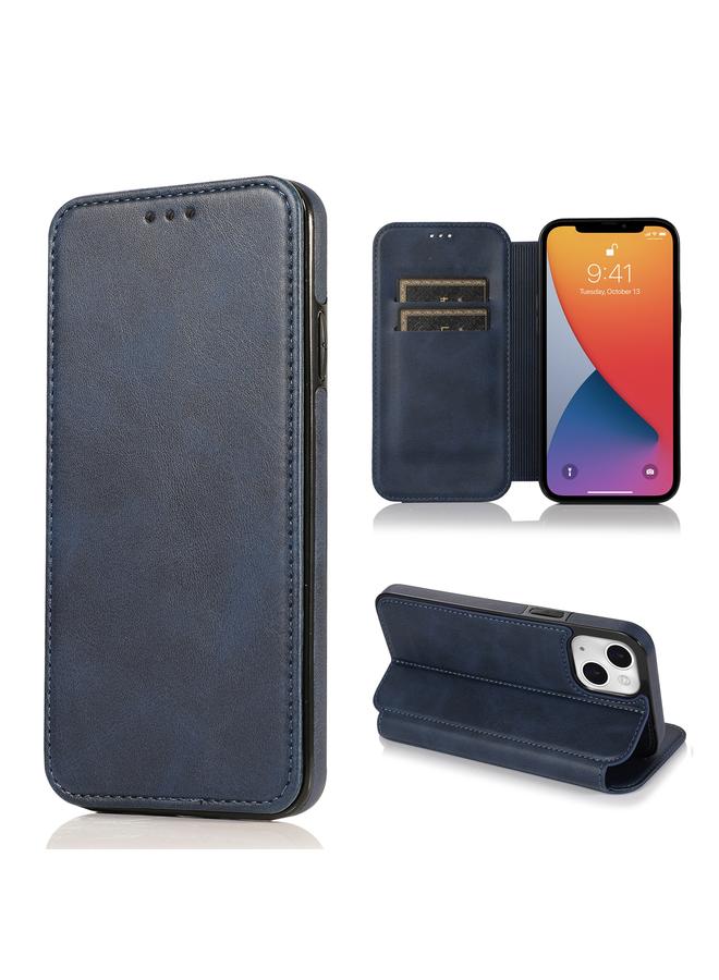 زبون جراب هاتف نايت المغناطيسي المصنوع من الجلد لهاتف iPhone 13 mini - Image 1