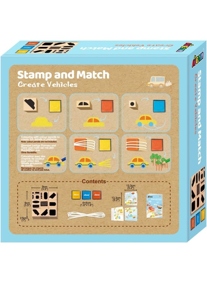 Avenir Stamp and Match Create Vehicles Art Kit - pzsku/Z8D8CC3A0295D71274670Z/45/_/1734939143/f06204b4-dcc5-43fb-a1cf-9d807ed19f39