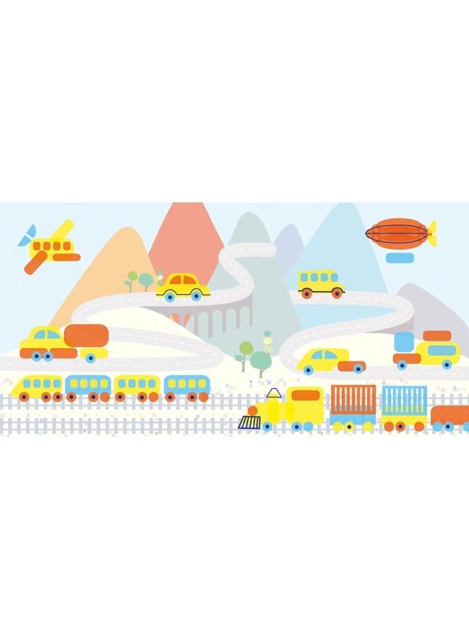 Avenir Stamp and Match Create Vehicles Art Kit - Image 4