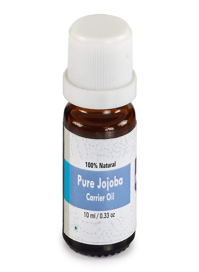 Nuvotone Natural Jojoba Oil for Skin, Moisturizer, Hair and Nails Growth - Undiluted Cold Pressed Jojoba Oil 10 ml - Image 1