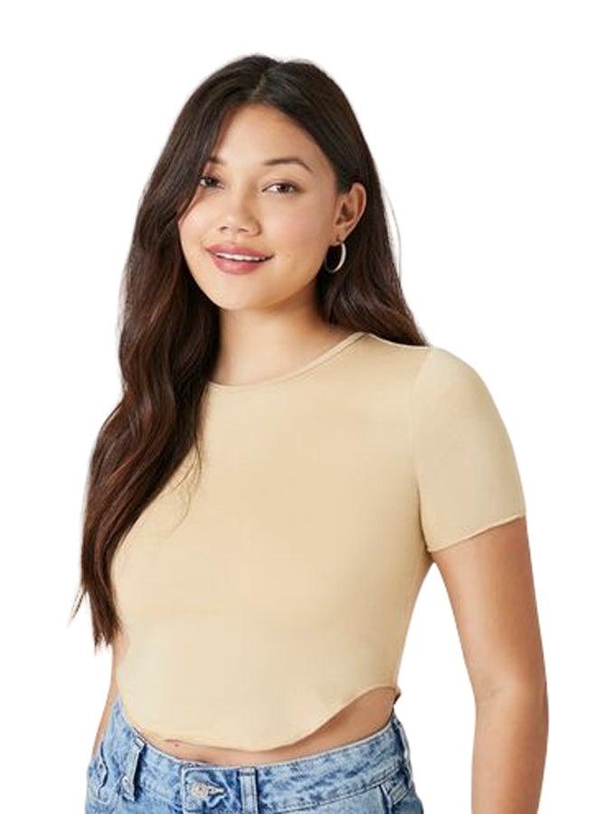 FOREVER 21 Pinstriped Wrap Shirt  - Image 1