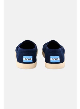 TOMS Kids Boy Avalon Slip On Shoes, Navy  - Image 4