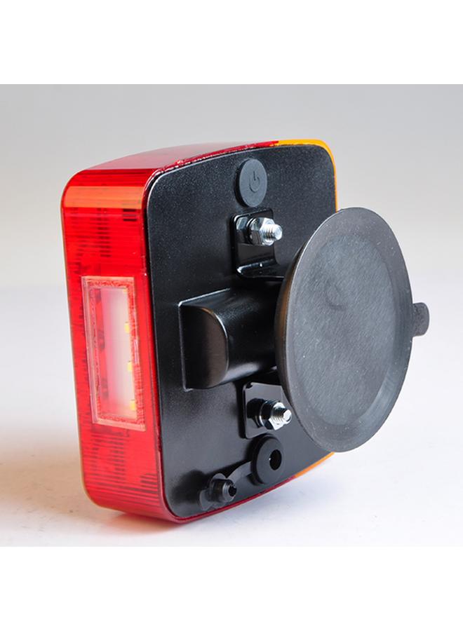 AUTOSMART Tirl Wireless Magnetic Trailer LED Towing Tail Light Kit Red and Yellow - Image 2