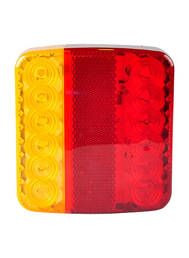 AUTOSMART Tirl Wireless Magnetic Trailer LED Towing Tail Light Kit Red and Yellow - Image 1