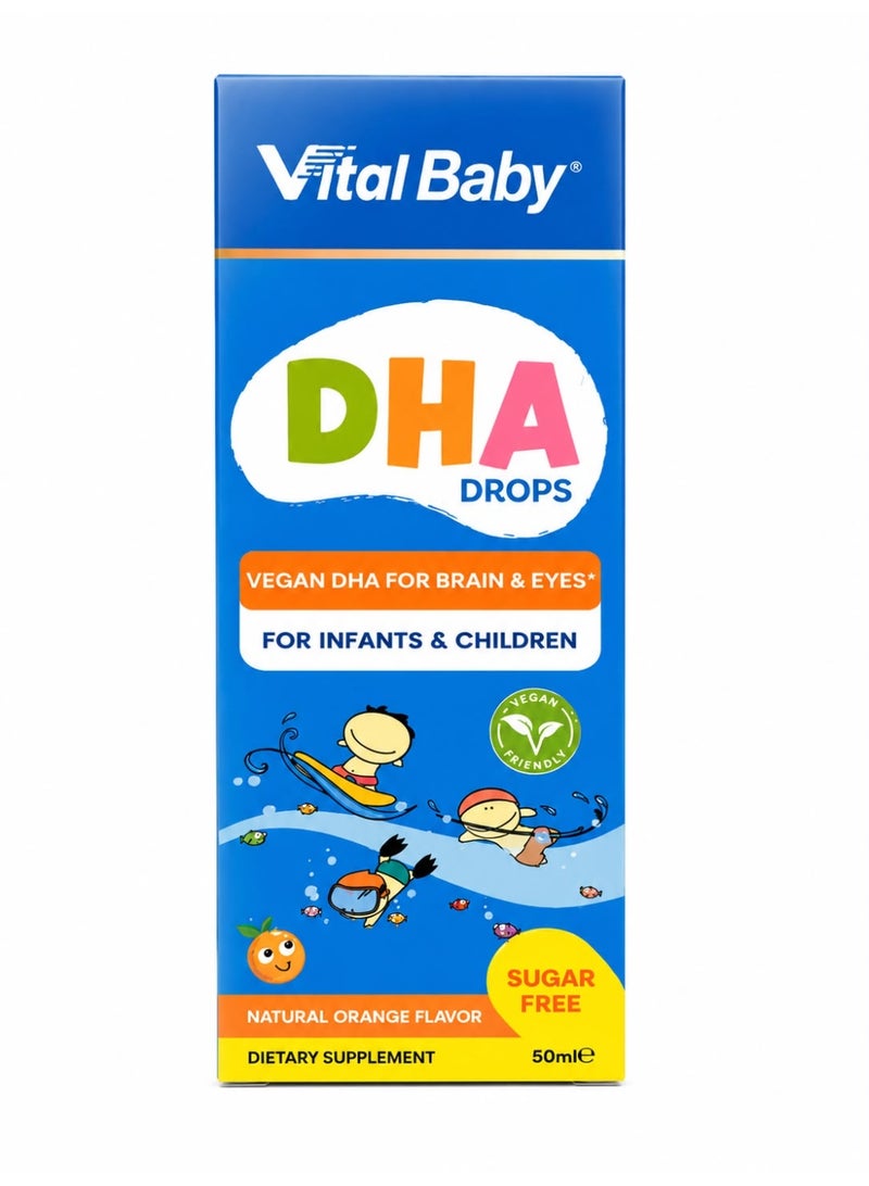 VITAL Baby DHA Drops, Omega-3 - Image 1