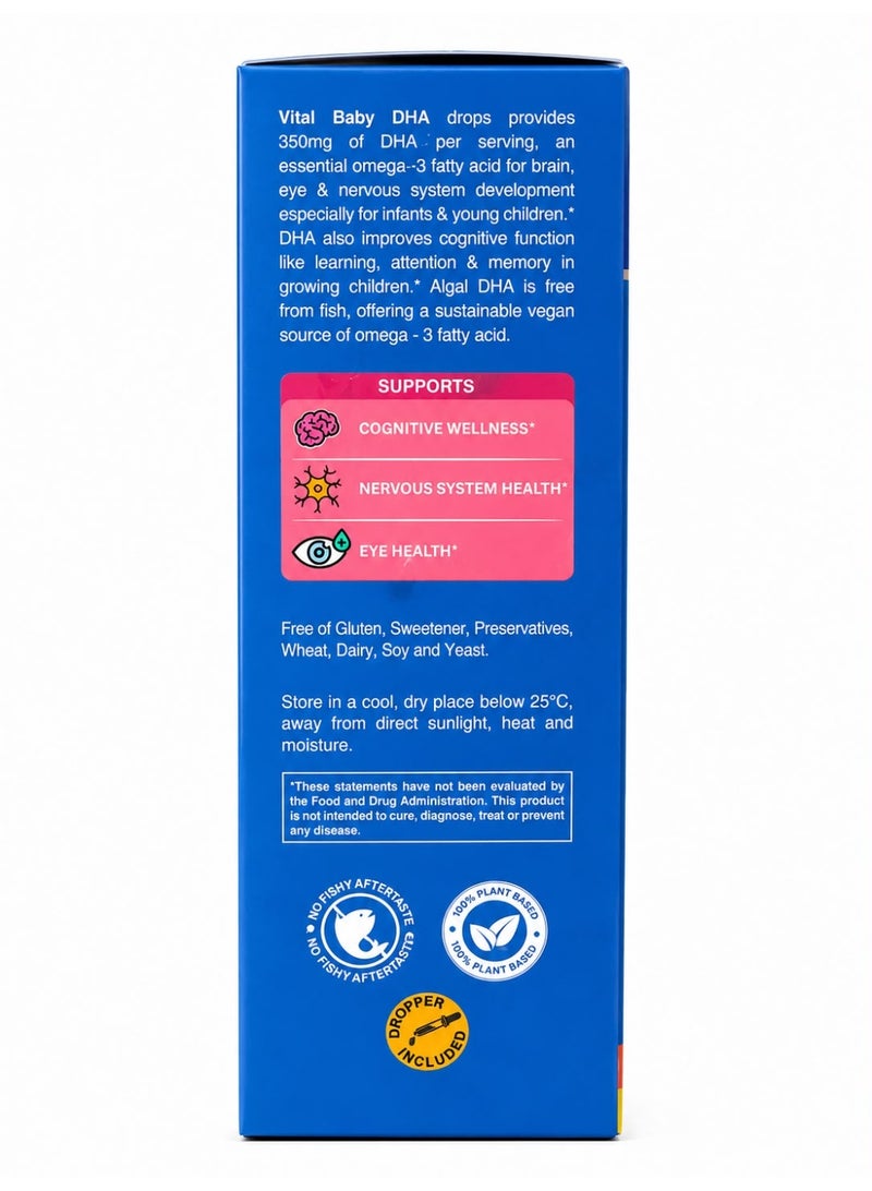 VITAL Baby DHA Drops, Omega-3 - Image 4