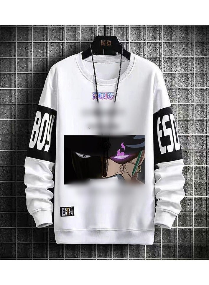 KUYING New One Piece Casual Loose Round Neck Hoodie  - Image 1