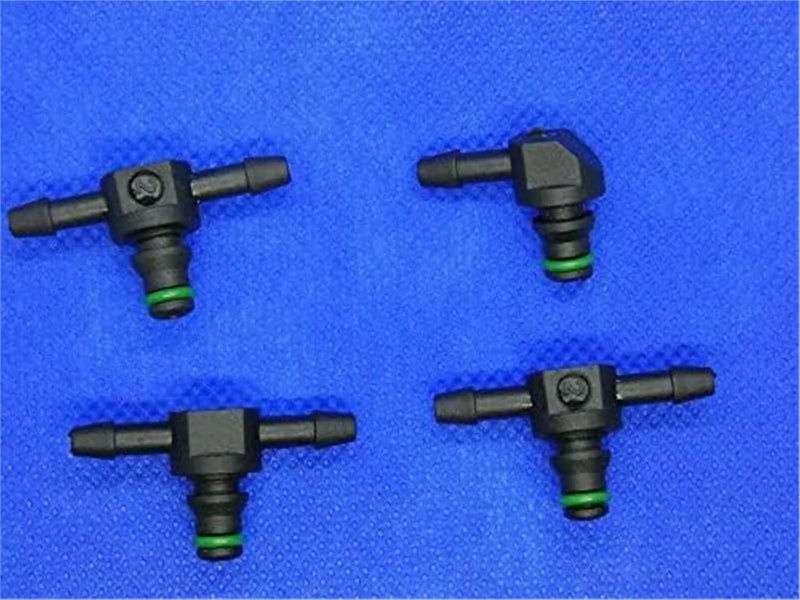QASULER 4 x Common Rail Oil Injector Leak Off Pipe Connectors - Image 5
