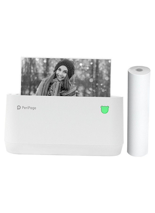 Generic A9 MAX Mini Thermal Printer 203dpi Portable BT Wireless Photo Mobile Printer Inkless Printing Receipt Label Maker Sticker Support 107mm/77mm/57mm Paper Width  - Image 1