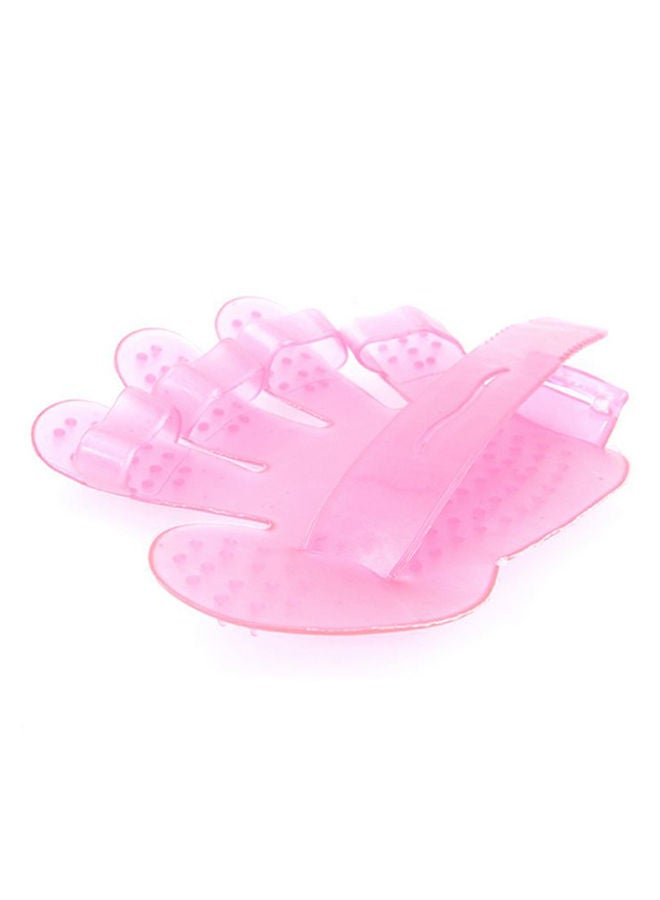 NIBEMINENT Pet Massage Brush Pink - Image 2