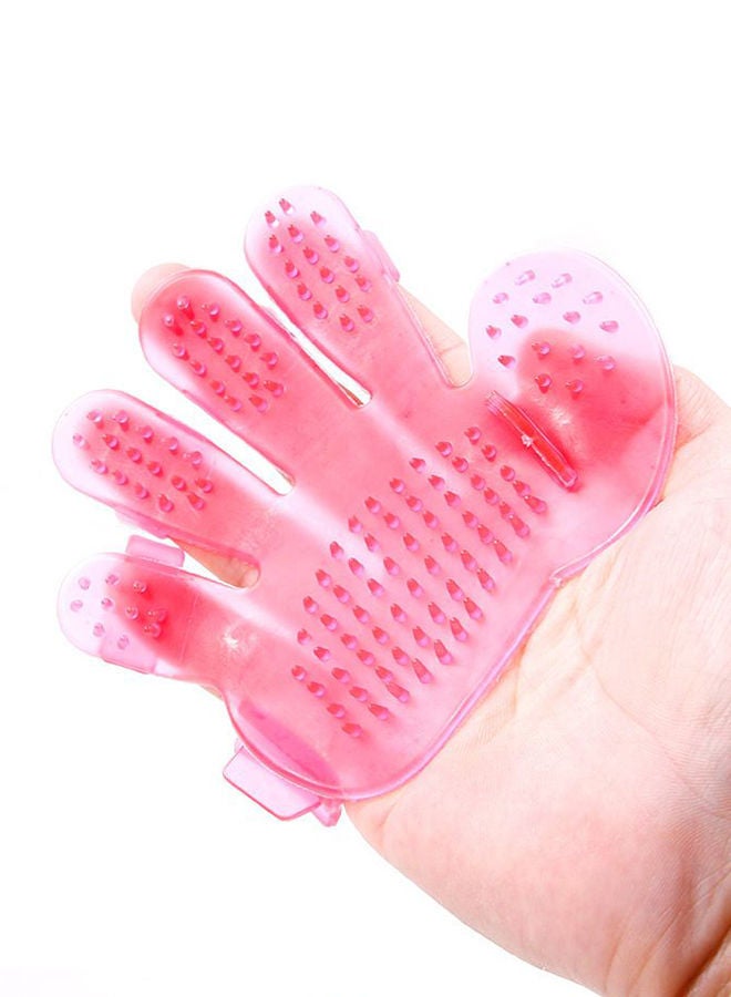 NIBEMINENT Pet Massage Brush Pink - Image 3
