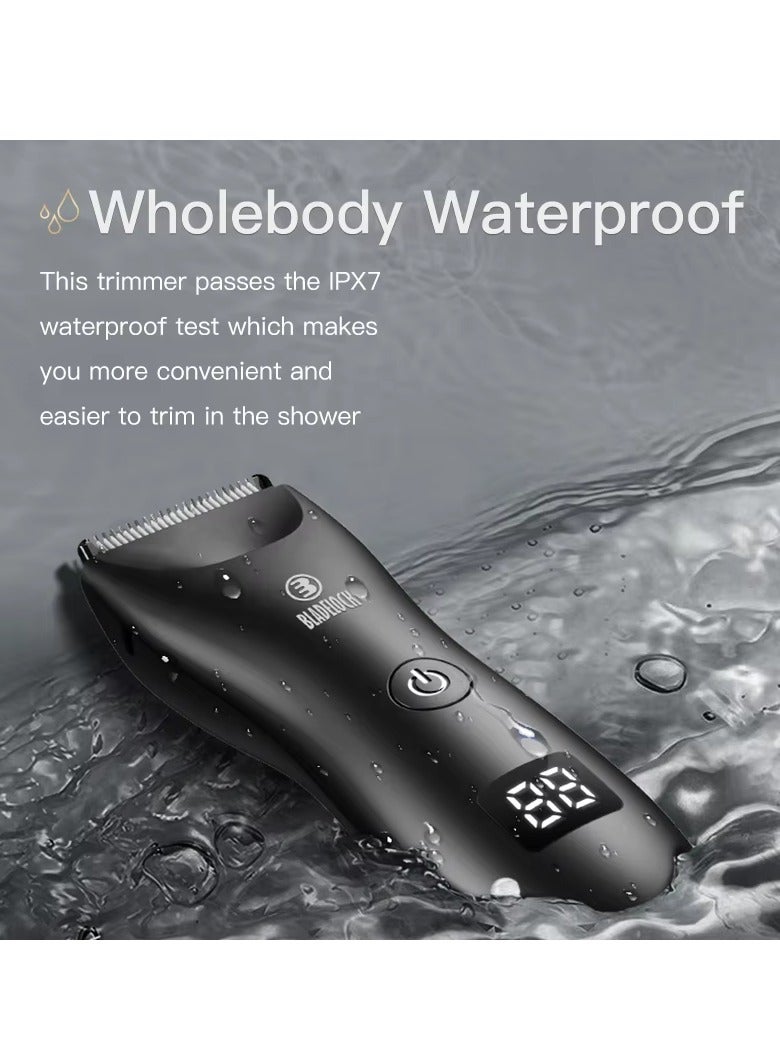 BLADELOCK Portable and Safe Hair Removal Laser Machine Device for Sensitive Areas with Advanced Skin Sensor and Charge Display for Men - Image 3