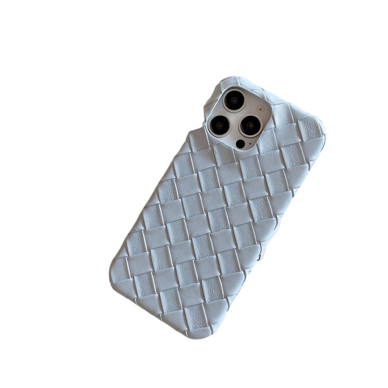 غطاء واقي | مقاوم للصدمات لـ iPhone 11 Pro Max | PC حماية من السقوط | Weave Pattern - Image 4