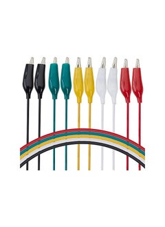 The Bros Test Lead Set & Alligator Clips 10 Pieces and 5 Colors,RED,YELLOW,GREEN,WHITE,BLACK,20.5 inches (1 PACK),WG-026  - Image 4
