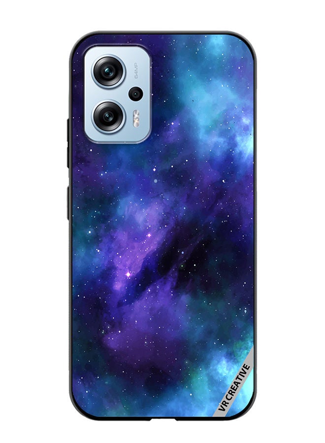 VR CREATIVE Protective Case Cover For Xiaomi Poco X4 GT Galaxy Colorful Clouds Design Multicolour - Image 1