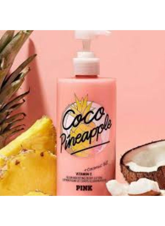 بينك Coco Pineapple Glow-Boosting Body Lotion 414ml - Image 2