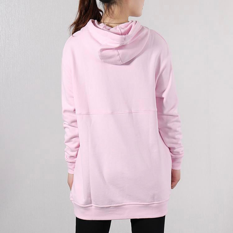 Nike (WMNS) Nike Sportswear Swoosh Hoodie 'Pink Black' - Image 3