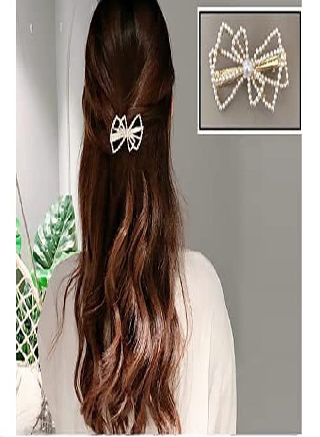 BOTIST 4Pcs Pearl Hair Clip/Hair Pins/Hair Barrettes Styling Hair Accessories/Elegant Pearl Hair Pins For Women & Girls - Image 3