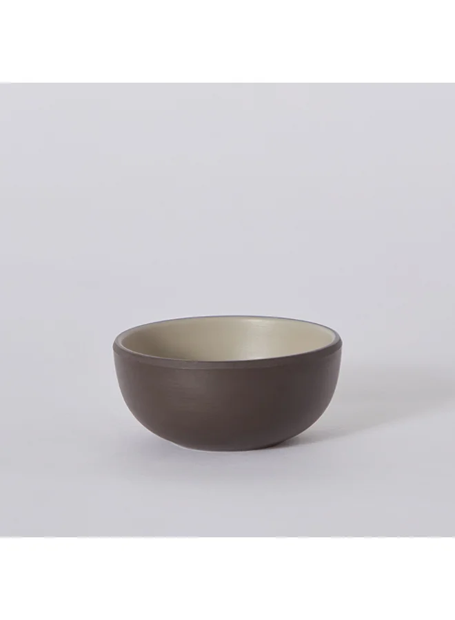 هوم بوكس Home Box Mocha Mist Melamine 2-Tone Bowl 9.5 x 4.5 x 9.5 cm